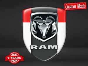 Dodge Wasserfestes Etikett Premium Universal Anpassbar